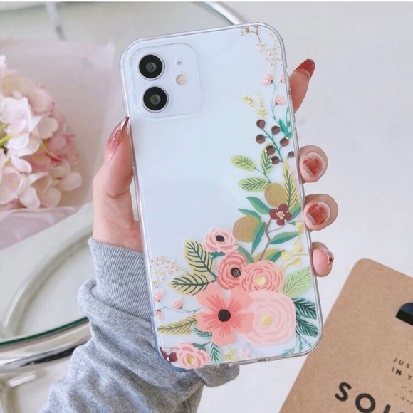 LLK Accessories - LAST ONE: Floral IPhone 13 phone case